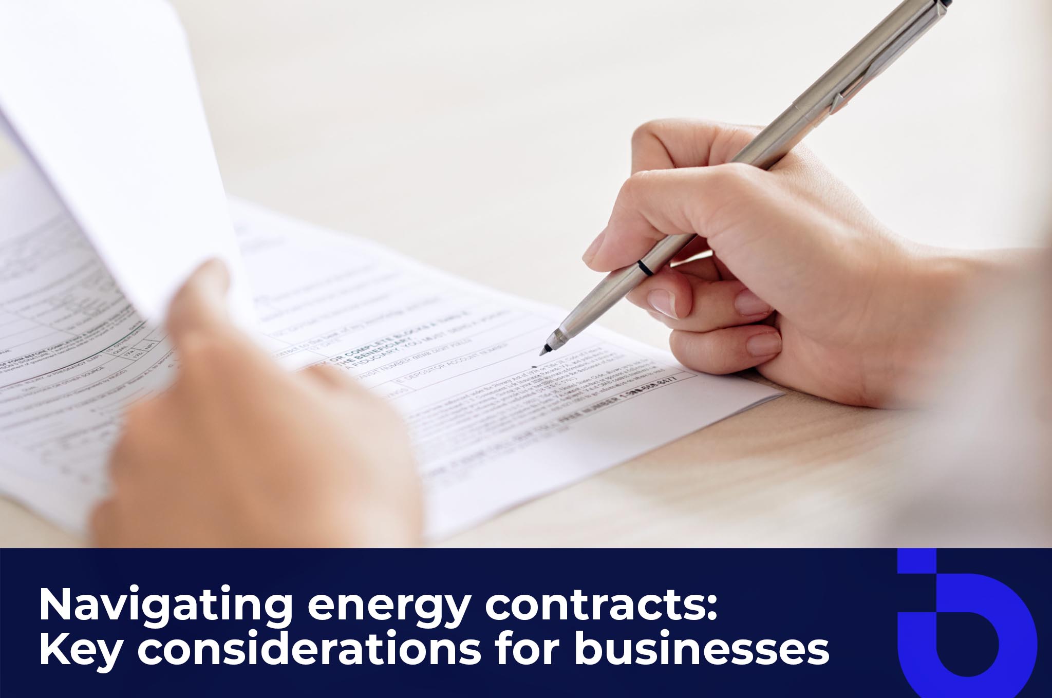Navigating energy contracts Key considerations for businesses